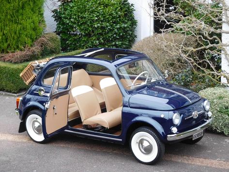 Fiat 500 Vintage, Fiat 500 Car, Fiat 500e, Fiat 500c, Auto Vintage, Fiat 500l, Fiat Cars, Tiny Cars, Ad Car