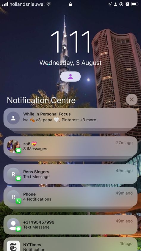 Phone Notifications Aesthetic, Lockscreen Notification, Focus Mode, Phone Apps Iphone, Lockscreen Ios, Black Jokes, Iphone Home Screen Layout, Sleepover Things To Do, Iphone Obsession