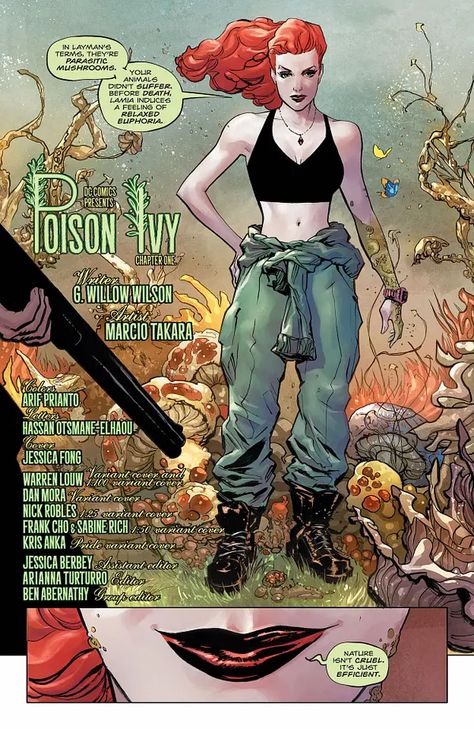 Poison Ivy #1 Review: The Past Ain't Through With Us Poison Ivy Comic, Dc Poison Ivy, Dan Mora, Poison Ivy Dc Comics, Poison Ivy Cosplay, Poison Ivy Costumes, Frank Cho, Comic Pictures, Comic Collection