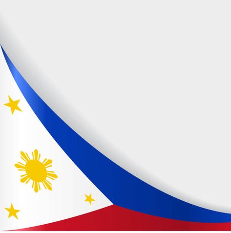 Philippine Flag Background Design, Philippine Background, Phillipines Flag Aesthetic, Araling Panlipunan Logo, Philippines Flag Background, Cartoon Light Bulb, Wave Drawing, Science Design, Flag Template