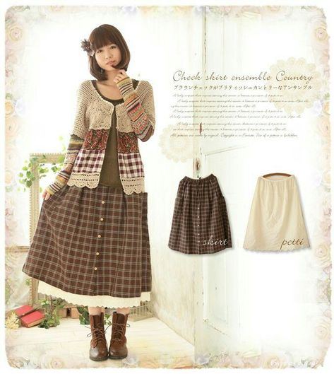 Mori Kei Outfits, Mori Kei Fashion, Mori Style, British Country, Kei Fashion, Tokyo Street Fashion, Mori Fashion, Mori Kei, Mori Girl Fashion