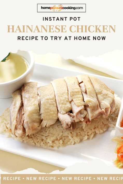 Looking for a quick and tasty meal? Try our Instant Pot Hainanese Chicken Recipe! This One Pot Chicken Rice is a perfect example of Hainan Chicken Rice done right. With this easy Chicken Rice Recipe, you'll enjoy the traditional flavors of Hainanese Chicken Rice in no time. Check out the full recipe at homepressurecooking.com! Hainanese Chicken Recipe, One Pot Chicken Rice, Hainan Chicken Rice, Hainan Chicken, Chicken Rice Recipe, Hainanese Chicken Rice, Chicken Rice Recipes, Hainanese Chicken, Easy Chicken And Rice