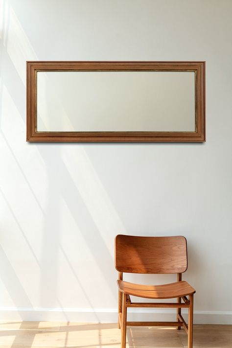 Blank picture frame hanging above a classic wooden  | premium image by rawpixel.com / KUTTHALEEYO Wood Frame Picture, Blank Picture, Post Frame, Hanging Picture Frames, Wall Frame, Pregnancy Birth, Empty Wall, Wood Background, Frame Wall Decor