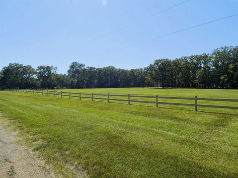 Cookville, Texas | $399,000 | 10.008 Acres | Impeccably Designed and Curated Custom Built Home Nestled into a Beautiful 10 Acre /- Piece of East Texas Land Lots Of Land, Rv Carports, Bench Area, Texas Land, Acres Of Land, Roll Up Doors, Vacant Land, East Texas, Large Shower