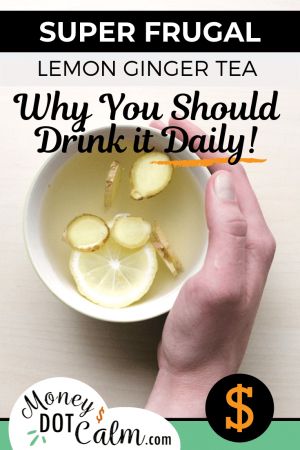 Super Frugal Lemon Ginger Tea (Why You Should Drink It Daily) • Money Dot Calm Tumeric Tea Recipe, Lemon Ginger Tea Benefits, Lemon Tea Benefits, Ginger Juice Benefits, Lemon Ginger Tea, Ginger Lemon Tea, Ginger Tea Benefits, Ginger Tea Recipe, Detox Waters