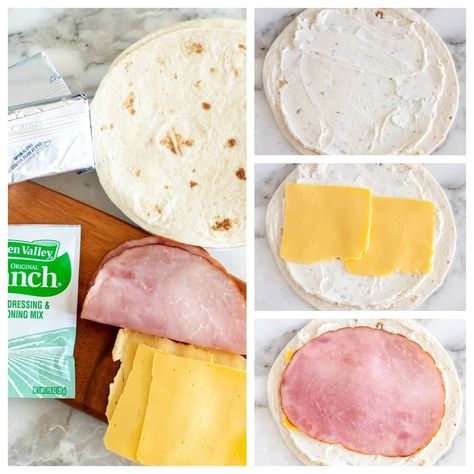 Ham and Cheese Roll Ups Pinwheel Appetizers Cream Cheese, Pinwheels Appetizers, Chipped Beef Dip, Keto 2023, Ham Pinwheels, Ham Cheese Rolls, Cheese Roll Ups, Ham And Cheese Roll Ups, Yummy Appetizers Parties