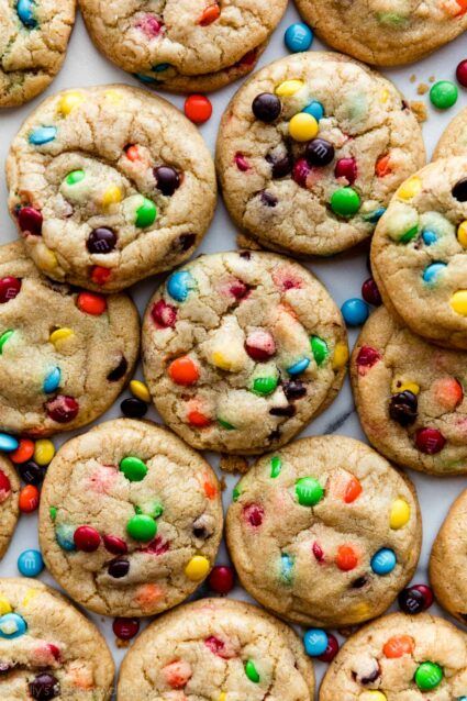 M&m Cookies, M And M Cookies, Cookie Brownies, Sallys Baking, M M Cookies, Frozen Cookie Dough, Sally's Baking, Frozen Cookies, Soft Bakes