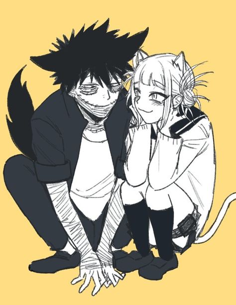 Toga Himiko And Dabi, Toga Fanart, Dabi Toga, League Of Villains, Japanese Novels, Toga Himiko, Anime Villians, Hero Academia Characters, Me Me Me Anime