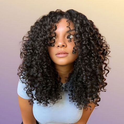 Shoulder Length Curly Hair With Face Framing Curly Haircut Inspo Natural Curls, Curly Cut Inspiration, Curly Face Frame Layers, Curly Hair Layers Around Face, Curly Hair Styles Face Framing, Curly Haircuts Women Long, Layered Curly Hair Face Framing, Face Framing Curly Bangs, Curly Cut Long Hair