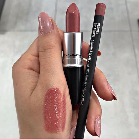 PATISERRIE & DERVISH __________________ @mac_yamann #maccosmetics #maccosmeticsmiddleeast Popular Mac Lipsticks, Beauty Eye Makeup, Storybook Cosmetics, Mac Lipstick Swatches, Best Mac Lipstick, Mac Lipstick Shades, Mac Lipsticks, Eye Makeup Ideas, Art Design Ideas