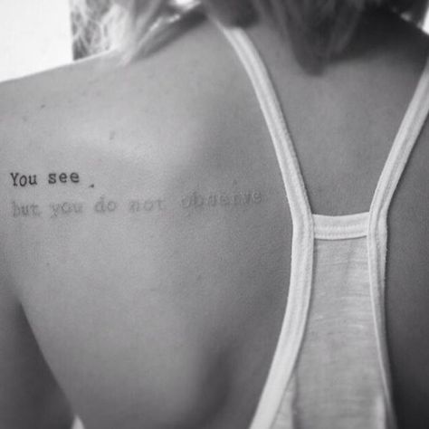 Sherlock Tattoo, Quote Tattoos Placement, White Ink Tattoo, Clever Tattoos, White Tattoo, Little Tattoos, Tattoo Placement, Piercing Tattoo, Love Tattoos