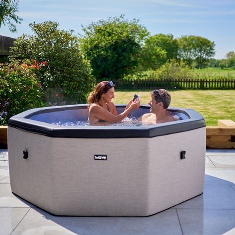 Cabin hot tub