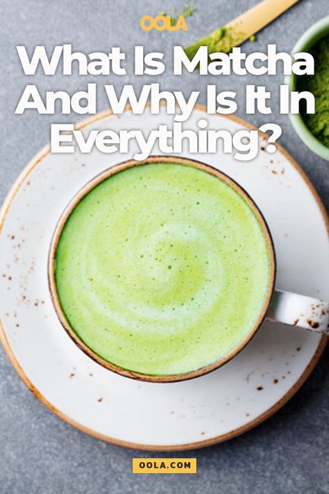 What Is Matcha And Why Is It In Everything? #matcha What Is Matcha, Protein Rich Breakfast, Best Healthy Diet, Nutrition Chart, High Fiber Foods, Matcha Slim, Fitness Challenge, Matcha Green Tea, Tea Recipes