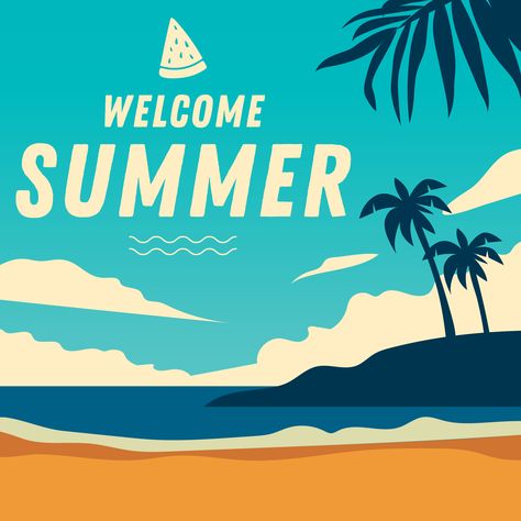 Let's welcome summer and celebrate the longest day of the year in the Northern Hemisphere. What's your favorite part of the season? Adventures? Outdoor cooking? #SummerSolstice #longestday #summer Longest Day Of The Year, The Longest Day, Welcome Summer, Days Of The Year, Summer Solstice, Beach Vibe, Outdoor Cooking, The Year, Illustration Art