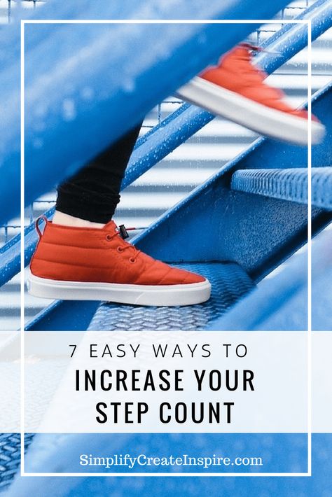 7 tips to Increase your step count and get more active during your daily routine. Increase your steps and walk more, get fitter and stay in shape with these simple changes to your daily routine #increasesteps #fitness #improveyourhealth #walkmore Walking For Health, Fitbit App, Steps Tracker, Open House Plans, Fitness Tips For Women, Spending Time With You, Daily Activity, Take The Stairs, Busy Mum