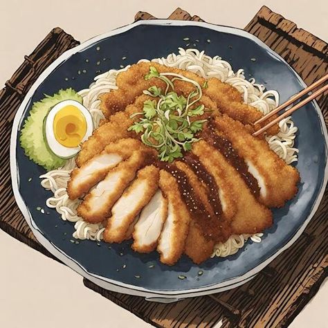 Chicken Katsu Don Recipe, Katsu Don Recipe, Chicken Katsudon Recipe, Crispy Chicken Katsu, Katsu Don, Onion Broth, Creamy Garlic Chicken Recipes, Cheesy Chicken Rice, Costco Rotisserie Chicken