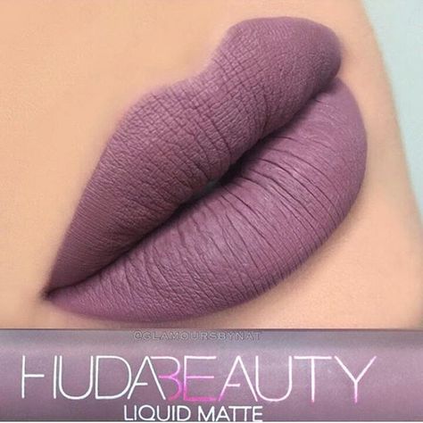 Huda beauty  #medusa Shade Rs 380 Violet Lipstick, Huda Beauty Lipstick, Lipstick Designs, Beautiful Lipstick, Lipstick Art, Makeup Brush Storage, Makeup Blogger, Beauty Lipstick, Beauty Eyes