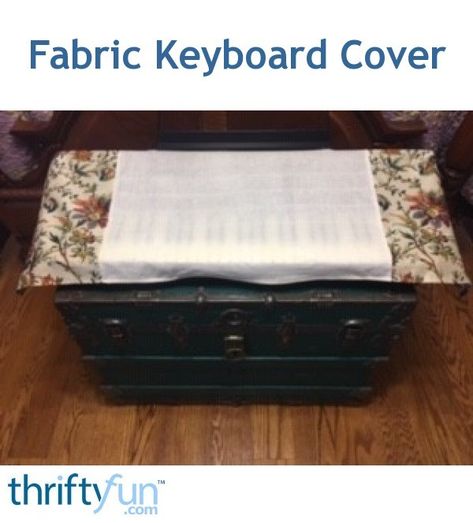 Diy Keyboard Cover, Diy Piano, Diy Keyboard, Piano Keyboard, Keyboard Cover, Coordinating Fabrics, My Father, Dust Cover, Around The Corner