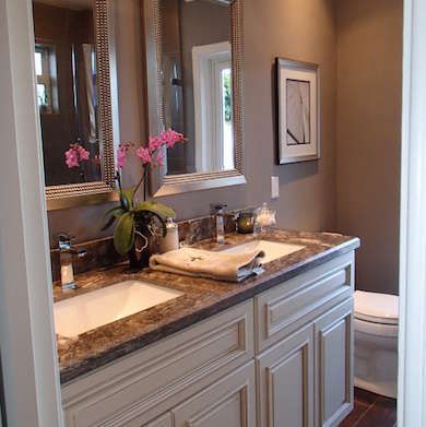 Bathroom makeover Makeover Kamar Mandi, Bad Inspiration, Stunning Bathrooms, Dream Bathrooms, Bathroom Remodel Ideas, Bathroom Redo, Bathroom Renos, Bath Ideas, Bath Room