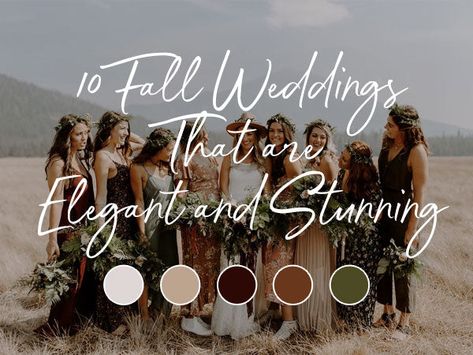 Daytime Fall Wedding, October Wedding Color Pallets, October Wedding Colors 2024, Fall Wedding Color Palette 2024, Wedding Colors For Fall 2024, Deep Fall Wedding Colors, September Wedding Makeup, October Wedding Ideas Colors Fall, Wedding Colors 2024 Fall