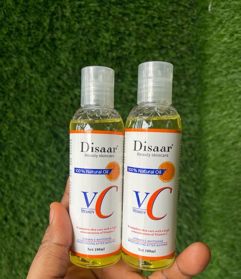 Disaar vitamin c skincare natural oil . . 4,000 . To order . . ———————————— Whatsapp (click the link on bio) or call 08034594452 ___________________ Store walk in . . 📍 119, nta mgbuoba road by location junction flyover, beside rccg Passover parish, port harcourt rivers state . . . #skincarecommunity #skincare #skinglow #skincareroutine #skincarebloggers #melanin #skincareproducts #rarebeautystore #womeninportharcourt #skincareinportharcourt #veronicasdaughter #portharcourt #portharcourtski... Vitamin C Oil For Skin, Vitamin C Body Oil, Skincare Board, Vitamin C Skincare, Vitamin C Oil, Skincare Haul, Good Vitamins For Women, Ordinary Products, Natural Vitamin C