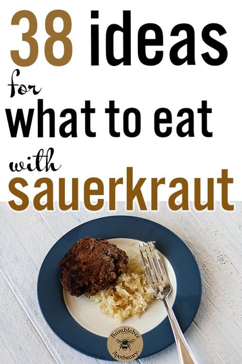 Vegetarian Recipes With Sauerkraut, Ways To Use Sauerkraut, Saurkraut Benefits, What To Do With Sauerkraut, Saurkraut Recipes Easy Healthy, What To Eat With Sauerkraut, Sauerkraut Breakfast, Sourkrout Recipes, Raw Sauerkraut