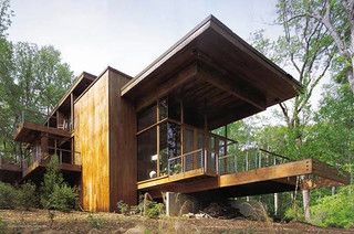 Ray Kappe, Frankel Residence | warrenlawson1 | Flickr Ray Kappe, Mini Chalet, Sci Arc, Milan Hotel, Garage Apartment Plans, Modernist House, Interior Design Sketches, North Carolina Homes, Architectural Services