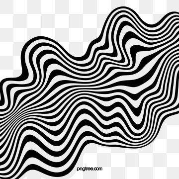 Black And White Squiggle Wallpaper, Wavy Graphic Design, Black And White Packaging, Line Clipart, Satirical Illustrations, Black And White Logos, Wavy Design, 3d Visual, Wavy Lines