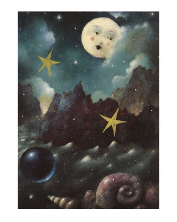 Stephen Mackey, Man In The Moon, In The Moon, Celestial Art, Moon Art, Moon And Stars, Moon Child, Moon Stars, Funky Art