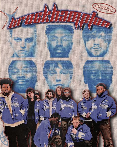 Brockhampton Poster, Wallpapers Room, Church Inspiration, Music Poster Design, Creative Photoshop, Dorm Posters, Band Wallpapers, Bedroom Posters, Cute Room Decor