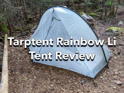 Tarptent Rainbow Li Tent Review - SectionHiker.com Tent Platform, Wall Tent, Inside House, Tent Stakes, Mesh Door, Tent Poles, Backpacking Tent, Trekking Poles, House Inside