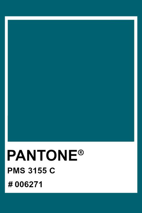 PANTONE 3155 C #pantone #color #PMS #hex Pantone Azul, Pantone Matching System, Pantone Color Chart, Pantone Colour Palettes, Colour Background, 27 September, Pantone Colors, Perfect Blue, Color Chip