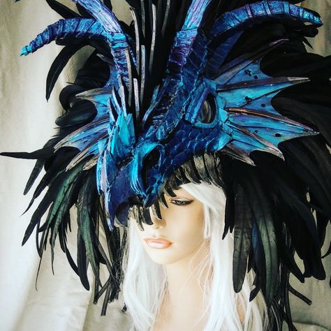 Work in progress I'm still working on the back part of the headpiece #wip #dragon #GameofThrones #holloween #Cosplay #dragoncon #headpiece #headdress #midevil #armor #queen #royal #edc #Rave #floridasupercon2018 #floridasupercon #BurningMan #disney #dubstep #disneyworld #floridasupercon #Disneyland #flsupercon #Bubblegumgoth #wedding #gaypride #MardiGras Sold at PamzyLove.com Dragon Headdress Diy, Dragon Headdress, Dragon Headpiece, Headpiece Ideas, Bubblegum Goth, Showgirl Headdress, Steampunk Fashion Women, Carnival Headdress, Foam Costume