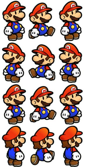 Paper Mario Characters, Paper Mario Tattoo, Paper Mario Art, Super Mario Illustration, Mario Illustration, Super Paper Mario, Pop Culture Tattoos, Mario Tattoo, Culture Tattoos