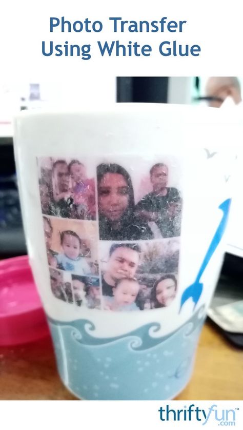 Keep motivated during the day with simple memories of your loved ones by putting their faces on your coffee mug. A daily glance to your family's photo will get you inspired throughout the day. Keep Motivated, Photo Crafts, Photo On Mug, Stick Photo, Photo Transfer, Diy Cups, White Glue, Diy Picture, Diy Coffee