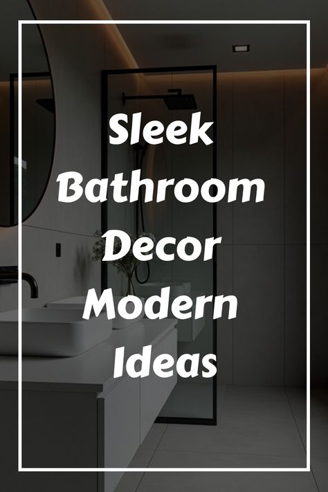 Sleek Bathroom Decor Modern Ideas Hand Towel Placement Bathroom, Contemporary Bathroom Decor Ideas, Black And White Bathroom Decor Ideas, Mens Bathroom Ideas Decor, Modern Bathroom Decor Ideas Inspiration, Bathroom Towel Decor Ideas, Luxurious Bathroom Design, Bathroom Decor Modern, Modern Bathroom Decor Ideas