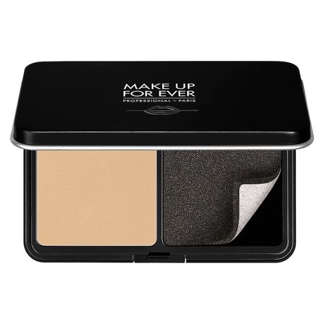 Matte Velvet Skin Blurring Powder Foundation - MAKE UP FOR EVER | Sephora Makeup Forever Powder, Parisian Makeup, Light Tan Skin, Best Powder Foundation, Blurring Powder, Velvet Skin, Best Powder, Reduce Pores, Sephora Beauty