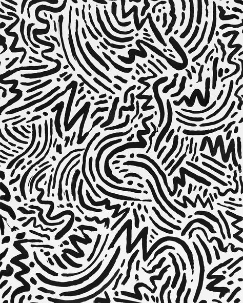 Black And White Design Art, Art Patterns Design, Texture Design Pattern, Motif Design Pattern, Pattern Line Art, Black And White Patterns, Illustration Simple, Design Texture, Pattern Design Inspiration