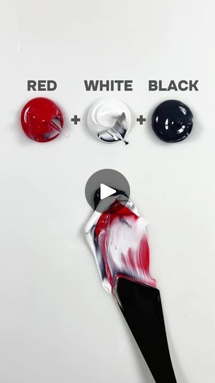 Color Tiffany, Mixing Paint Colors, Music Tiktok, Red Colour Palette, Painting Art Lesson, Satisfying Video, Beauty Style, Trending Videos, Mini Art