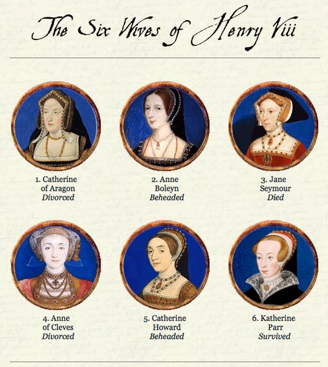 The 6 Wives Henry 8th 6 Wives, King Henry Viii Wives, Henry Viii Wives, Jubilee Crafts, Six Wives Of Henry Viii, Tudor England, History Journal, Wives Of Henry Viii, English Flag