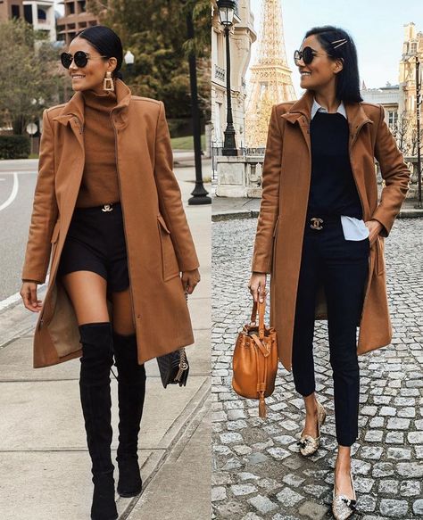 MAJOR STREET STYLE on Instagram: “Same coat, different style ✨ 1 or 2? 👇” Alpa Rama, Rome Outfits, Rome Fashion, Chic Fall Fashion, Spring Look, Coat Outfits, Left Or Right, Denim Outfit, Outfits Casuales