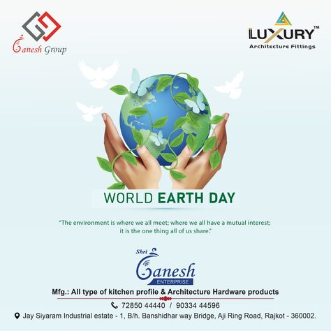 Earth Day Social Media Posts, World Earth Day Creative Ads, World Earth Day Creative, Earth Day Creative Ads, Earth Day Poster Design, World Earth Day Poster, Earth Day Post, Body Logo Design, Happy Environment Day