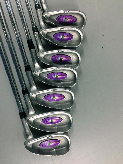 Cleveland 792 VAS Iron Set Golf Club~RH~PRE OWNED~3,4,5,6,7,8,9,PW~STIFF FLEX~ #Cleveland792VAS Golf Clubs For Sale, Golf Club Sets, Golf Set, Perfect Golf, Golf Swing, Mens Golf, Golf Club, Golf Clubs, Cleveland