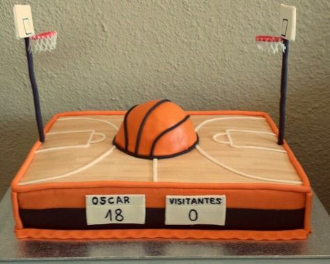 Basketball Birthday Cake, Cake Basket, Basketball Cake, Basketball Birthday Parties, Ball Birthday Parties, Ball Cake, Sport Cakes, Basketball Party, Cake Pop Recipe