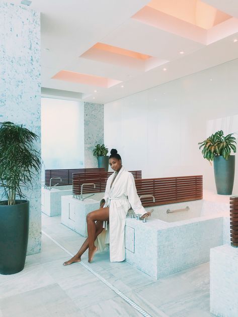 Ria Michelle at the Lapis Spa Hammam Bath at Fontainebleau in Miami Beach Spa Break, Spa Hammam, Fontainebleau Miami, July 1st, Taking Advantage, Miami Fashion, Miami Beach, Miami, Spa