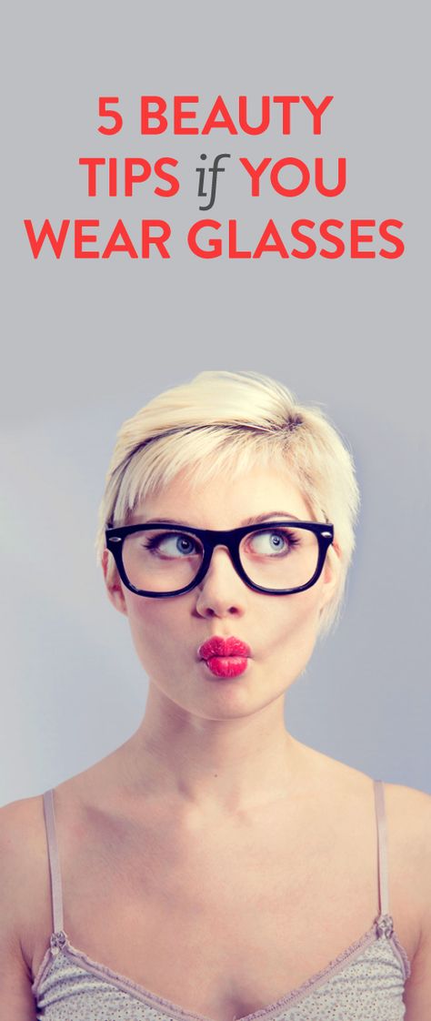 5 beauty tips for if you wear glasses People With Glasses, Beauty Make-up, Wearing Glasses, Funny Face, Health And Beauty Tips, All Things Beauty, Up Girl, Beauty Secrets, Beauty Make Up