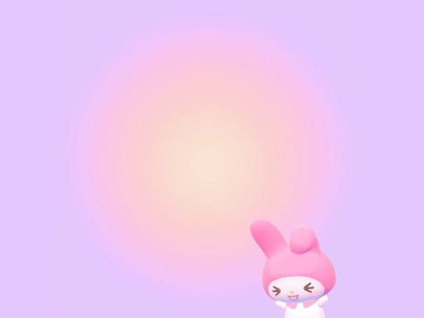 Purple Energy, Wallpaper Sanrio, Sanrio Pink, Wallpaper Cute, Cute Aesthetic, My Melody, Ipad Wallpaper, Pink Purple, Ipad