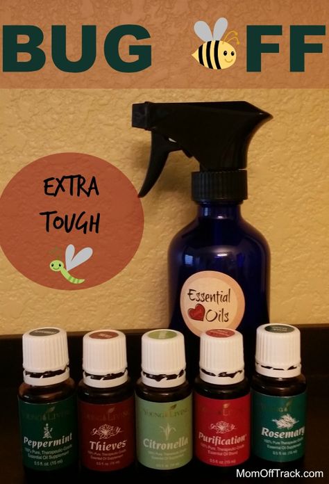 Looking for a way to keep the creepy crawlers off your skin this summer? This extra tough bug off repellent uses essential oils and witch hazel. Health Coconut Oil, Living Oils Recipes, Creepy Crawlers, Bug Off, Insect Spray, Essential Oil Remedy, Young Living Essential Oils Recipes, Yl Oils, Oil Remedies