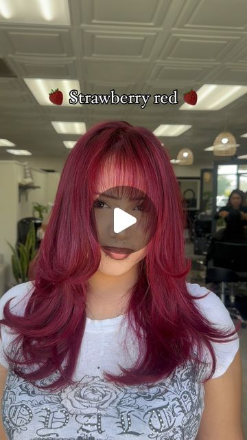 Victoria LA stylist on Instagram: "Strawberry Red 🍓 
 
Red hair is so much maintenance if you have signed up for this here is  some tips to help last 6-7weeks! 

- Cold water 
- proffessional shampoo & conditioner
-heat protectant
 -wash 1-2x a week" Cold Red Hair, Red Red Hair, Strawberry Red Hair, Heat Protectant, Shampoo Conditioner, Shampoo And Conditioner, Red Hair, Cold Water, Conditioner