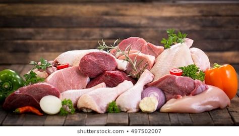 Meat Images, Stock Photos & Vectors | Shutterstock Meat Box, Whole 30 Diet, Raw Meat, Crockpot Recipes Beef, Carbohydrate Diet, Low Carbohydrate Diet, Fresh Meat, White Meat, Healthy Crockpot Recipes